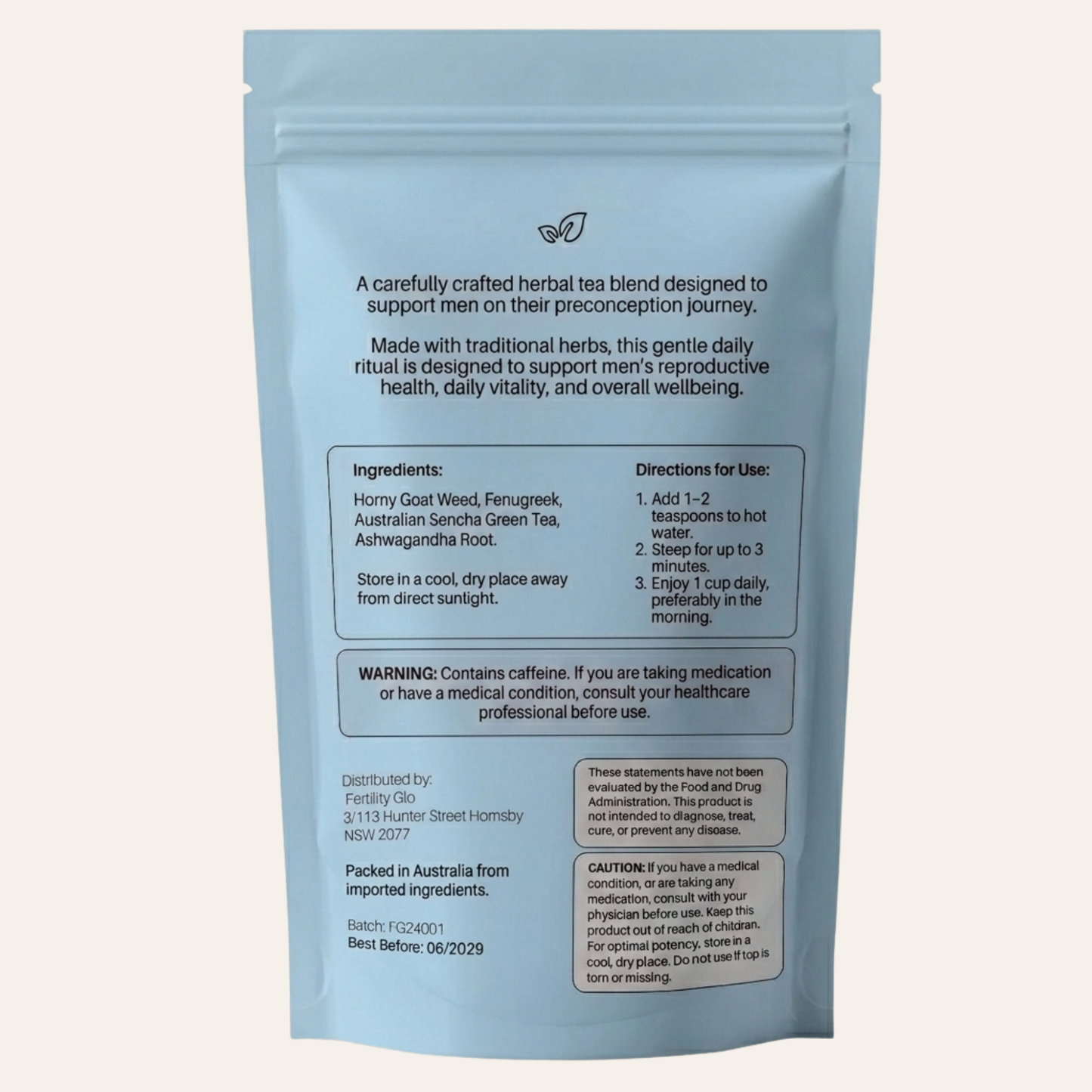 Fertility Tea for Him