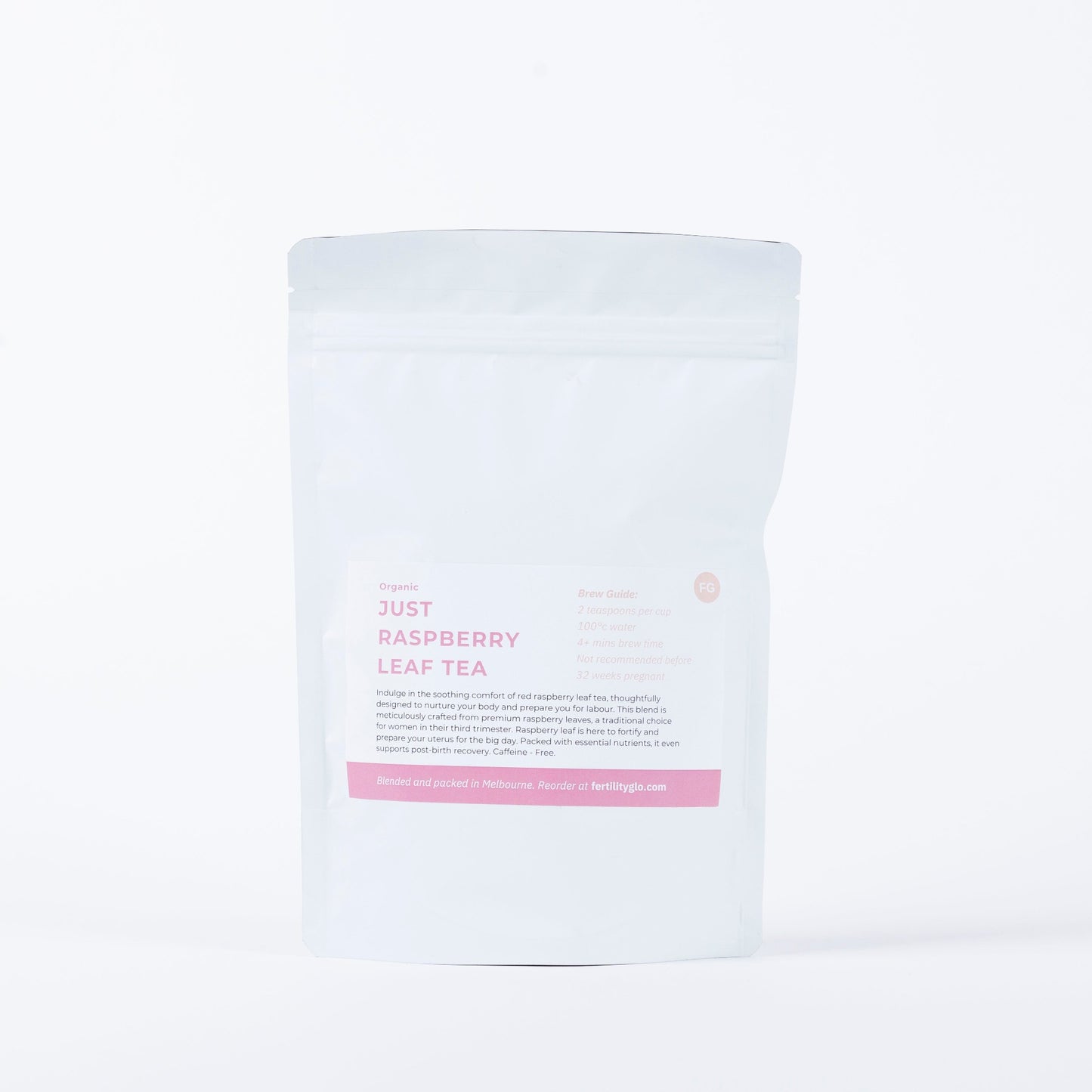single pouch raspberry leaf