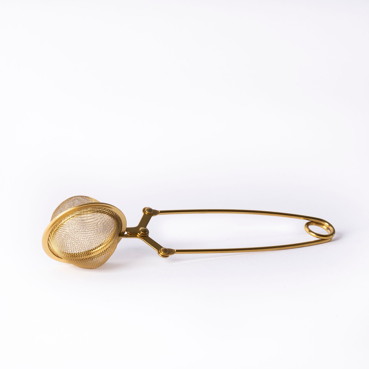 Glod Snap Ball Tea Strainer